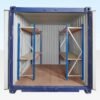 Adjustable, Heavy Duty Two Tier Container Racking (Single Bay)