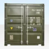10Ft X 8Ft Shipping Container (One Trip) – Green