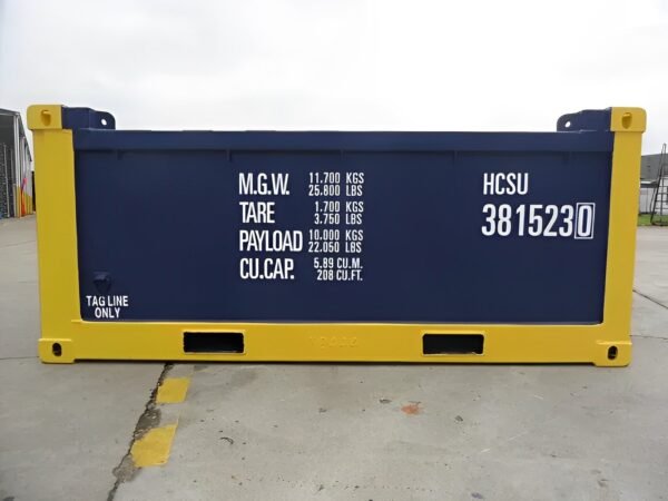 10ft DNV 2.7-1 Half Height Open Top Containers