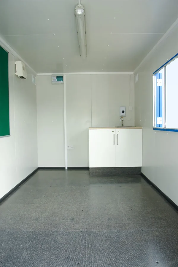 12Ft x 7Ft 6in Steel Mobile Anti-Vandal Office Cabin