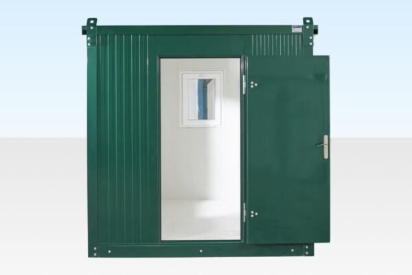143-2m-Pack-Cabin-front-open-960x640-1.jpg 2.3m x 2.3m Flat Packed Office Cabin