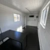 20ft 20’ Slate Gray Shiplap 120V Shipping Container Office Mini Split