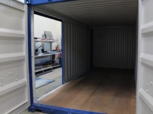 20-ft-Slidding-door-container-4.jpg 20ft Hi Cube Container (9′ 6″ high) suitable for IBC storage Sliding Door