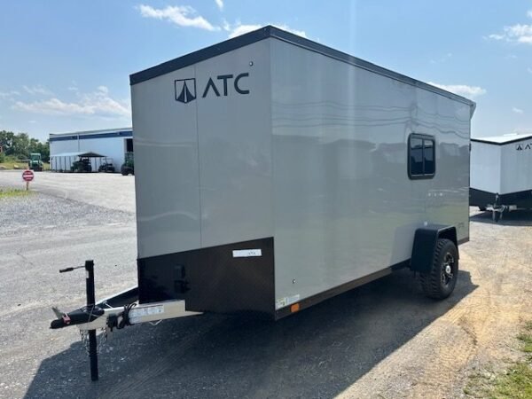 2024-ATC-6.7X14-ALUMINUM-CARGO-TRAILER-ST350-FINISHED-INTERIOR-LIFETRAC-MICROWAVE-SINK-8.jpg ATC 6.5 x 14 Aluminum Enclosed Trailer – Adventure Package