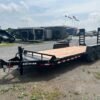 2024 BWise 7 x 18 Equipment Trailer – Heavy Duty Ladder Ramps