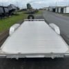 2024-SPORTHAVEN-7X18-ALUMINUM-OPEN-CAR-HAULER-SPARETIRE-2.jpg 2024 Sport Haven 7×18 Aluminum Car Trailer – 6k Torsion Axles