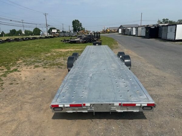 2025-7x35-JF-OPEN-CAR-HAULER-SLIDE-OUT-RAMPS-7.jpg 2025 JF Trailers 7×35 Galvanized Car Trailer – Torsion Axles