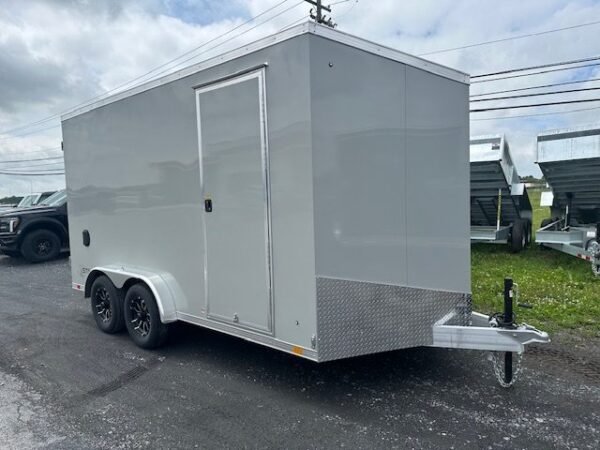 ATC 7.5 x 14 Aluminum Enclosed Cargo Trailer – Barn Doors