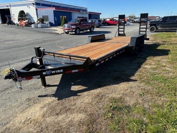 2025-BWISE-7X22-EQUIPMENT-TRAILER-LADDER-RAMPS-5.jpg BWise 7 x 22 Heavy Duty Equipment Trailer – Ladder Ramps