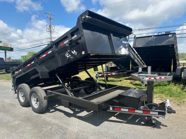 2025-CAM-SUPERLINE-7X14-DUMP-TRAILER-HYDRAULIC-JACK-COMBO-GATE-WITH-RAMPS-1.jpg CAM Superline Beast 7 x 14 Dump Trailer – Hydraulic Jack