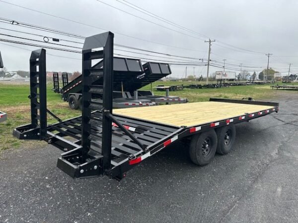 CAM Superline 8.5 x 22 Deckover Equipment Trailer – Ladder Ramps
