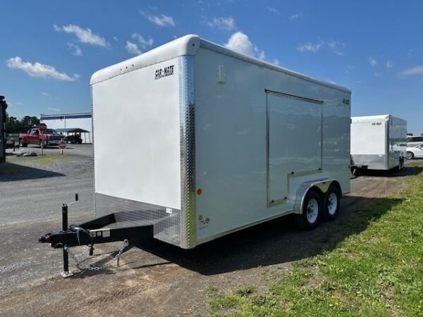Carmate 7.5 x 16 Enclosed Cargo Trailer – UTV Door