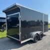 2025-COVERED-WAGON-7X16-ENCLOSED-CARGO-TRAILER-SPOILER-RAMP-DOOR-3.jpg Covered Wagon 7 x 16 Enclosed Trailer – 18″ Added Height