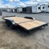 Premier 7 x 18 Wood Deck 7k Open Car Trailer – Slide Out Ramps