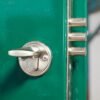 (Powder Coated) Flat Packed Metal Storage Container