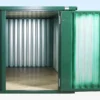 4m x 2.1m Powder Coated Flat Packed Store