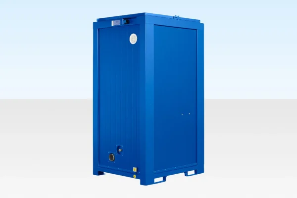 5Ft x 4Ft Single Mains Toilet (Blue)