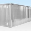 6M X 2.1M End Linked Flat Packed Container Bundle (Galvanised)