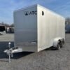 ATC-7-x-14-Aluminum-Enclosed-Cargo-Trailer-V-Nose-Aluminum-Wheels-1.jpg ATC 7 x 14 Enclosed Aluminum V-Nose Trailer – Aluminum Wheels
