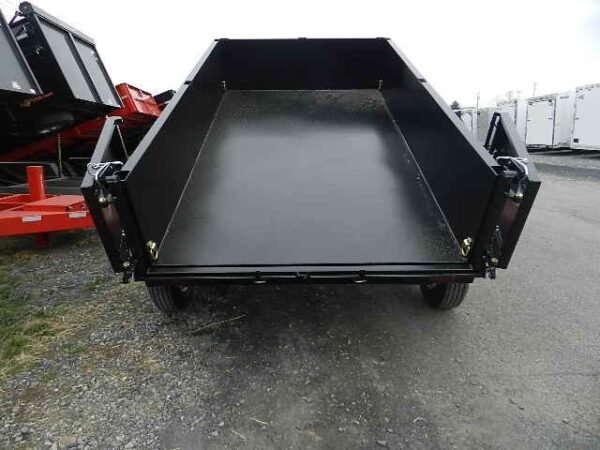BWise 6 x 10 Low Profile Dump Trailer – Combo Gate & Ramps
