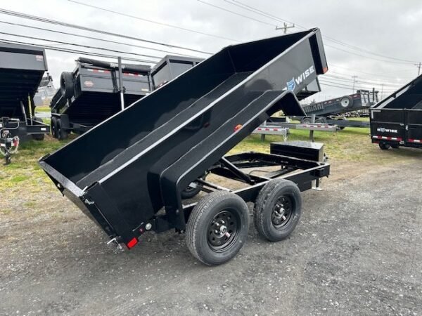 Bwise-5-x-10-Low-Profile-Dump-Trailer-Tandem-Axle-Electric-Brakes-Spreader-Gate-3.jpg BWise 5 x 10 Low Profile Dump Trailer – Spreader Gate