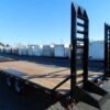 BWise 8 x 24 Deckover Equipment Trailer – Pop Up Beavertail