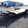 BWise 7 x 20 Low Profile Split-Tilt Equipment Trailer – Gravity Tilt