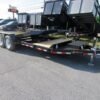 BWise 7 x 20 Low Profile Split-Tilt Equipment Trailer – Gravity Tilt