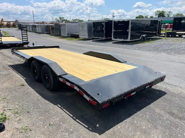 CAM Superline 8 x 20 Full Width Equipment Trailer – Slide Out Ramps