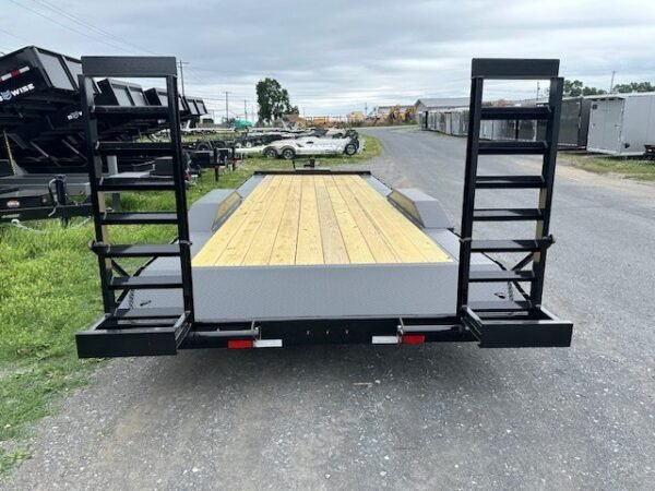 CAM Superline 8 x 24 Full Width Equipment Trailer – Ladder Ramps