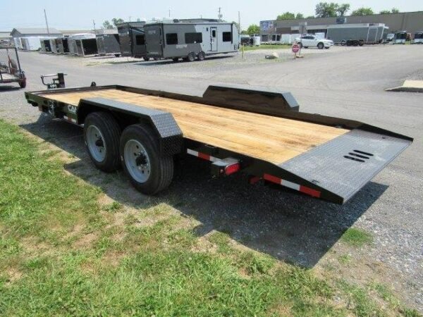 Cam-Superline-8CAM21STT-Low-Profile-Split-Tilt-Trailer-Pallet-Fork-Carrier-3.jpg CAM Superline 7 x 21 Equipment Trailer – Gravity Split-Tilt