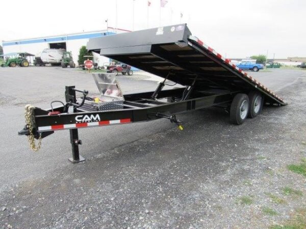 CAM Superline 8 x 22 Deckover Equipment Tilt Trailer – 8K Axles