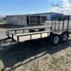 Car-Mate-6-x-14-Tandem-Axle-Landscape-Utility-Trailer-Wood-Deck-Landscape-Gate-1.jpg Car Mate 6 x 14 Landscape Utility Trailer – Landscape Ramp