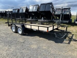Car-Mate-6-x-14-Tandem-Axle-Landscape-Utility-Trailer-Wood-Deck-Landscape-Gate-2.jpg Car Mate 6 x 14 Landscape Utility Trailer – Landscape Ramp