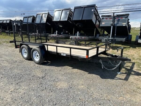 Car-Mate-6-x-14-Tandem-Axle-Landscape-Utility-Trailer-Wood-Deck-Landscape-Gate-2.jpg Car Mate 6 x 14 Landscape Utility Trailer – Landscape Ramp