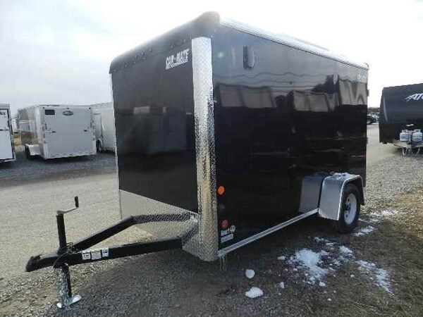 Car-Mate-6x12-Custom-Cargo-Ramp-Door-3-1.jpg Car Mate 6 x 12 Enclosed Cargo Trailer – 6″ Added Height