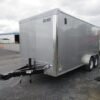 Car-Mate-7x16-Enclosed-Cargo-Trailer-Ramp-Door-10K-Extended-Tongue-Adjustable-Coupler-1.jpg Car Mate 7 x 16 Enclosed Cargo Trailer – 10K GVW Upgrade