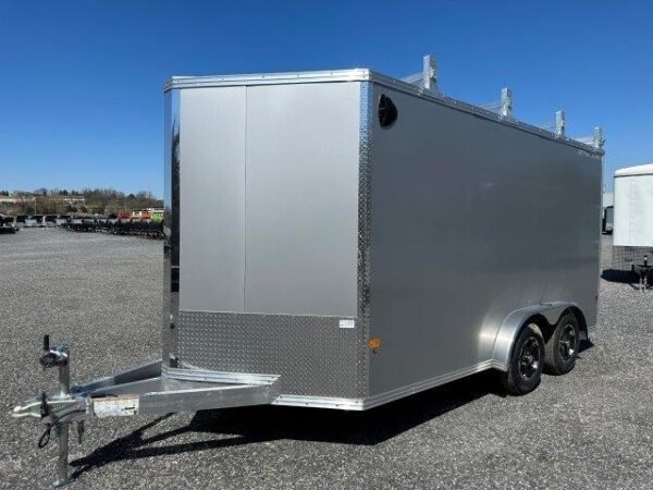 Cargo-Pro-7.5x14-Aluminum-Contractor-Trailer-Barn-Doors-Ladder-Racks-Catwalk-3.jpg Cargo Pro 7.5 x 14 Aluminum Enclosed Trailer – Contractor Package