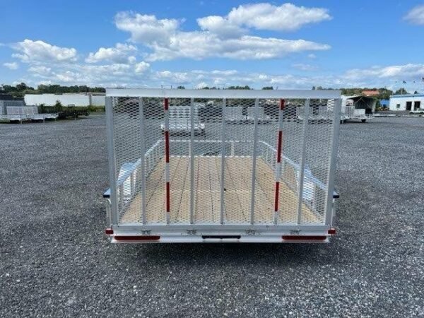 Carry-On 7 x 12 Aluminum Landscape Utility Trailer – Rear Gate