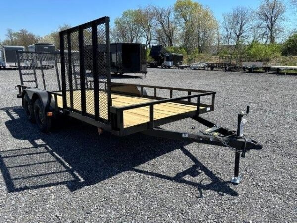 Carry-On-7x16-Landscape-Utility-Trailer-UTV-Rear-Gate-Side-ATV-Gate-2.jpg Carry-On 7 x 16 Landscape Utility Trailer – Side ATV Ramp