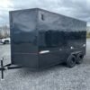 Homesteader 7 x 14 Enclosed Cargo Trailer – Black Trim OHV