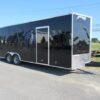 Homesteader-8.5x24-Enclosed-Car-Hauler-Ramp-Door-Side-Door-Added-Height-Adjustable-Coupler-3.jpg Homesteader 8.5 x 24 Enclosed V-Nose Car Trailer – 6″ Added Height