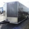 Homesteader-8.5x24-V-Nose-Enclosed-Car-Hauler-Ramp-Door-Extended-Tongue-1.jpg Homesteader 8.5 x 24 Enclosed V-Nose Car Trailer – Extended Tongue