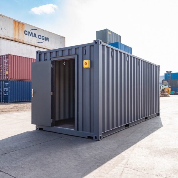 IMG_2815.jpg Enhanced 20ft Standard Shipping Container – Grey Finish