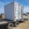 8ft Cubic Shipping Container w/Door+Window 8’Lx6.7’Wx7.4’H