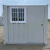 8ft Cubic Shipping Container w/Door+Window 8’Lx6.7’Wx7.4’H