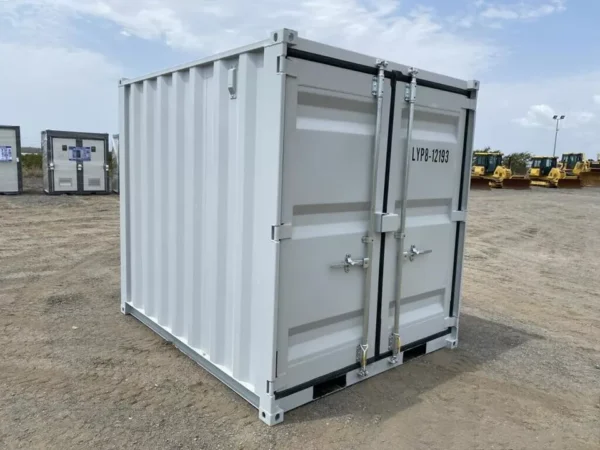 8ft Cubic Shipping Container w/Door+Window 8’Lx6.7’Wx7.4’H
