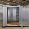Portable-Space-Day2-2.5.18-3M-Galv_Store-Flat-Shelved-960x640-1-600x400-1.jpg 3M X 2.1M Flat Pack Storage Container – Galvanised