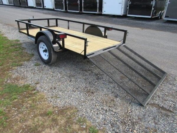 Premier 5 x 10 Landscape Utility Trailer – Rear Ramp Gate