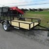 Premier 5 x 10 Landscape Utility Trailer – Rear Ramp Gate